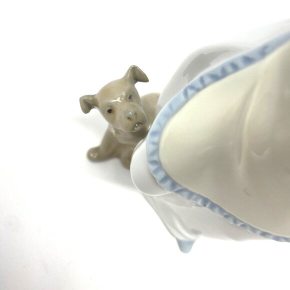 NAO By Lladro Puppy's Birthday Girl #1045 Preowned Vintage Collectible - Picture 9 of 10